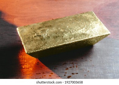 Gold Mining Ingot Yellow Foundry Metal Manufacturing