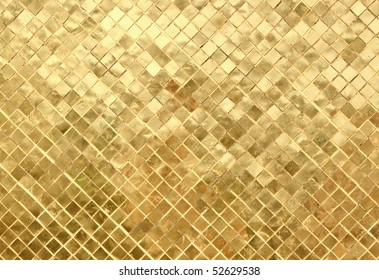 Gold Mosaic Background