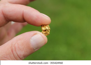 Gold Nugget Mining From The River In Austria, Real Gold.