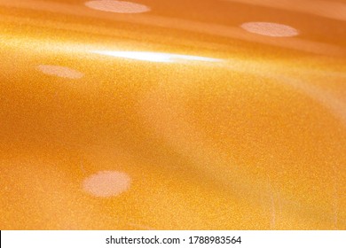 GOLD Orange Brown Metallic Car Paint Surface Wallpaper Background