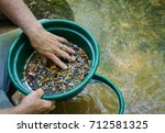 Gold panning and gem mining.  Prospecting tool of classifier used to sift and sort material. Classify mineral rich soil, dirt, pebbles and stones. Prepare soil to pan. Fun, adventure and recreation.