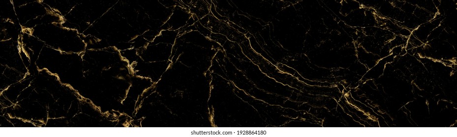 Gold Patterned natural of black marble (Gold Russia) texture background for product design - Shutterstock ID 1928864180