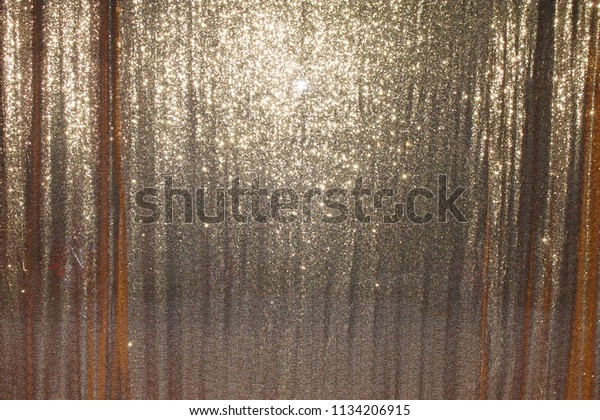 Gold Photo Booth Drapes Stock Photo Edit Now 1134206915