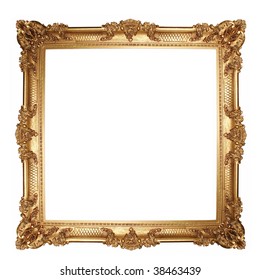 Gold Plated Wooden Picture Frame