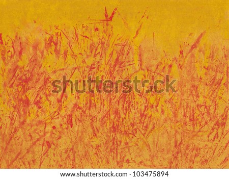 Gold and red abstract background.
