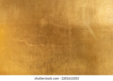 Gold shiny wall abstract background texture, Beatiful Luxury and Elegant - Shutterstock ID 2201611053