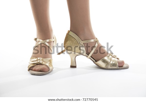 young girls gold shoes