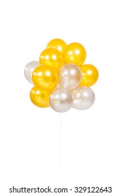 Gold And Silver Balloons