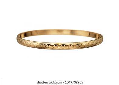 gold single bangle