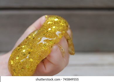 Gold Slime Images Stock Photos Vectors Shutterstock