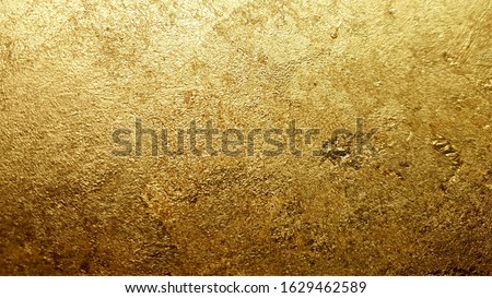 Gold texture background, gold gilding wallpaper
