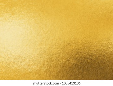 Gold Texture Background Metallic Golden Foil Or Shinny Wrapping Paper Bright Yellow Wall Paper For Design Decoration Element