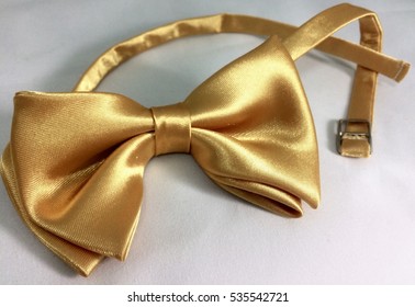 Gold Or Yellow Bow Tie