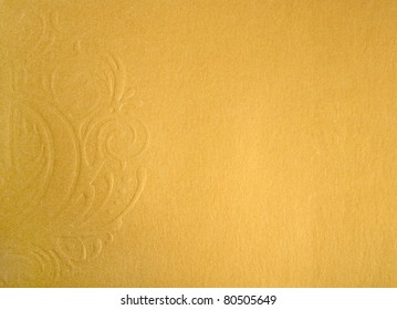 golden background with a pattern