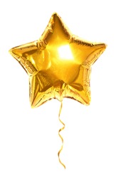 The Golden Balloon Of The Stars Shine And Shine