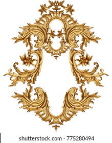 Golden Baroque Ornament