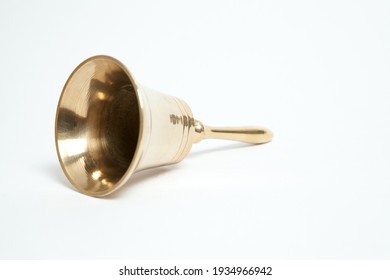 Golden Bell Photographed In The Studio