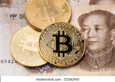 Golden Bitcoin And China Cash Money