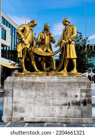 The Golden Boys. Matthew Boulton, James Watt And William Murdock That Done So Much For Birmingham.