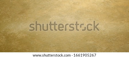 Golden brass textured horizontal background