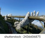 The Golden Bridge (Vietnamese: Cầu Vàng) is a 150-metre-long (490 ft) pedestrian bridge in the Bà Nà Hills resort, near Da Nang, Vietnam.