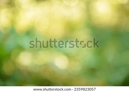 Golden color blurry background with amazing bokeh