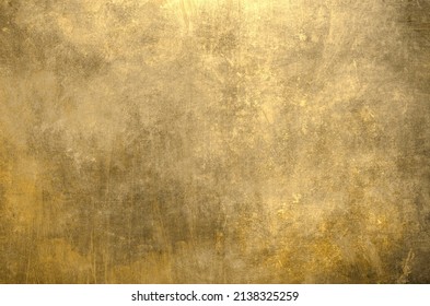 Golden colored background grunge texture  - Shutterstock ID 2138325259
