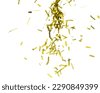 gold confetti explosion