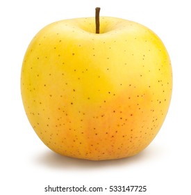 Golden Delicious Apples Isolated