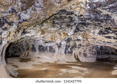 Golden Dome Cave At Lava Beds National Monument, California, USA