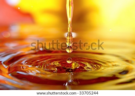Golden drops