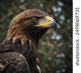 The Golden Eagle (Aquila chrysaetos) is one of North America