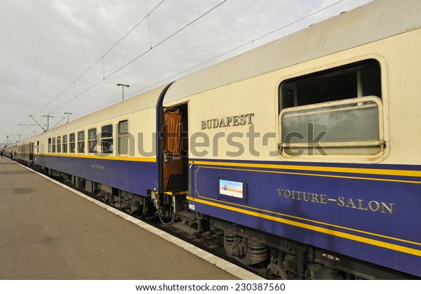 Golden Eagle Danube Express On Inaugural Stock Photo Edit