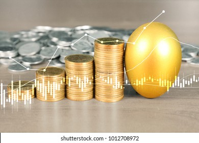 golden a easter egg isolated