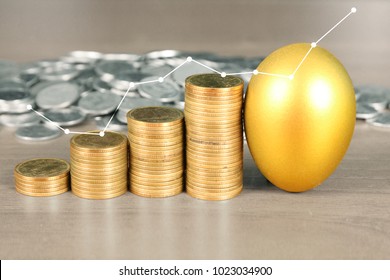 golden a easter egg isolated