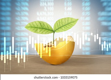 golden a easter egg isolated
