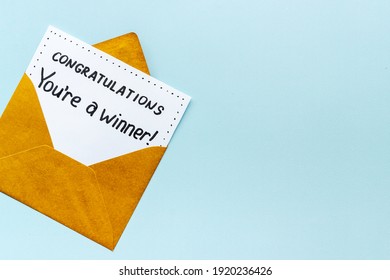 Congratulations You Win High Res Stock Images Shutterstock