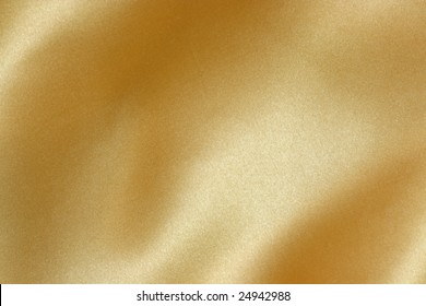 Golden Fabric Can Be Used As A Background