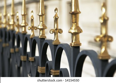 Iron Gate Gold Paint Images Stock Photos Vectors Shutterstock