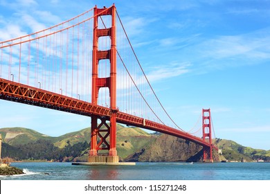 Golden Gate Bridge in San Francisco, California, USA - Shutterstock ID 115271248