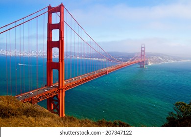 Golden Gate Bridge, San Francisco, California, USA. - Shutterstock ID 207347122