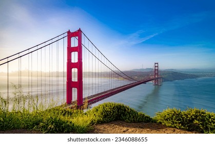 Golden Gate Bridge San Francisco - Powered by Shutterstock