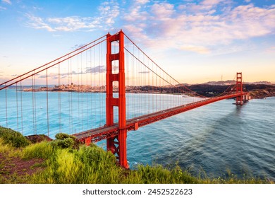 Golden Gate Bridge, San Francisco, California, United States of America, North America - Powered by Shutterstock