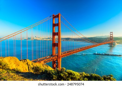 Golden Gate Bridge, San Francisco, California, USA. - Shutterstock ID 248795074