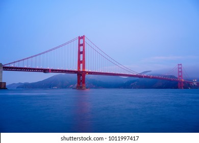 Golden Gate Bridge at Sunrise