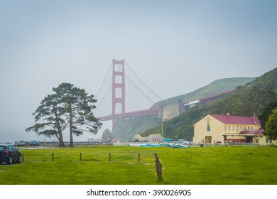 Golden Gate Bridge View Of Bay Area Discovery Museum