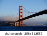 Golden Gate Gridge San Francisco California USA. Road Trip West Coast.