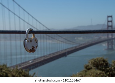 Golden Gate Love Lock