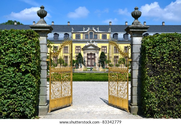 Golden Gate Palace Hannover Germany Stock Photo Edit Now 83342779