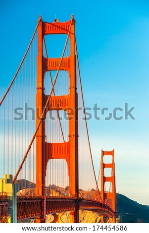Golden Gate, San Francisco, California, USA.